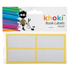 Labels self adhesive rectangle no border